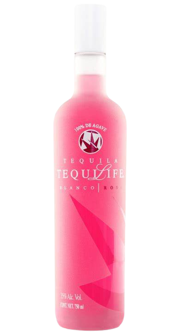 TEQUILIFE TEQUILA ROSA BLANCO 750 ML